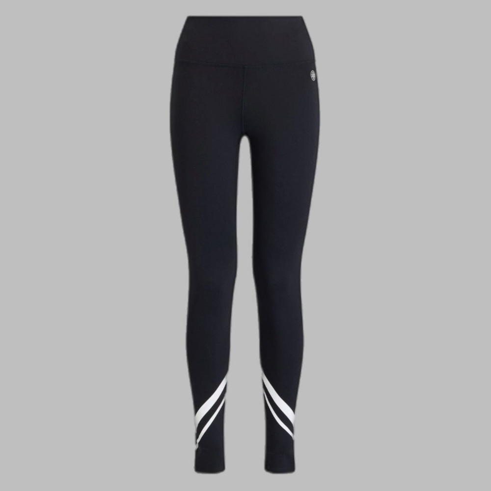 Holiday SALE - Tory Sport Navy and White Running Tights